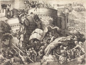 攻占卡塔赫纳 作者 乔治·彭茨（Georg Pencz）继朱利奥·罗马诺之后