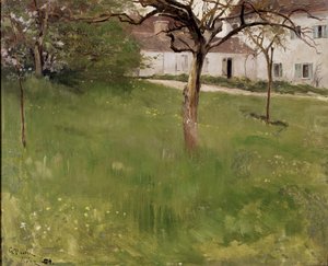 格雷茨的一个花园，1884年