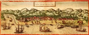 卡利卡特 作者 格奥尔格和霍根伯格·弗朗茨 (1535-90) 布劳恩