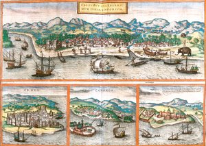 科济科德、霍尔木兹岛、卡努尔、埃尔米纳、印度、伊朗、加纳