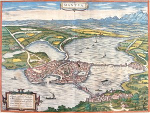 意大利曼图亚 作者 格奥尔格和霍根伯格·弗朗茨 (1535-90) 布劳恩