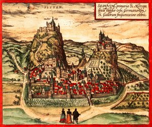 瑞士锡永 作者 格奥尔格和霍根伯格·弗朗茨 (1535-90) 布劳恩