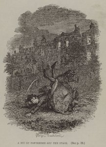 A Bit of Pantomime off the Stage (engraving) 作者 乔治（后）克鲁克香克