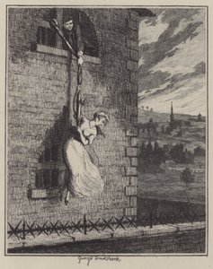 Illustration for Jack Sheppard (engraving) 作者 乔治（后）克鲁克香克
