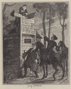 杰克·谢泼德 (Jack Sheppard) 的插图（版画） 作者 乔治（后）克鲁克香克