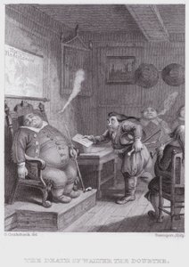 怀疑者沃尔特之死（雕版画 作者 乔治（后）克鲁克香克