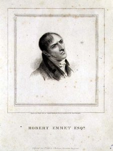 Robert Emmet Esq.的画像。(1778-1803)由J. Heath雕刻，由G. Robinson出版，伦敦 作者 乔治（后）彼得里