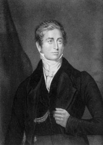 英国首相第二任男爵罗伯特·皮尔爵士，1853年至1910年。 作者 乔治·巴克斯特