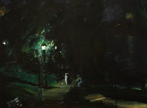 夏夜，河滨路 作者 乔治·贝洛斯