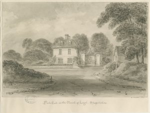 利-“公园大厅”：棕褐色画，1841年