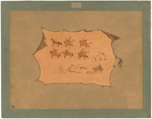 波尼族医生袍子的摹本 作者 乔治·卡特琳