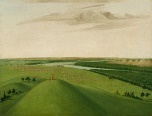 联合堡，黄石河口，距圣路易斯2000英里，1832年。