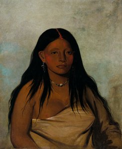 Shé-de-ah, Wild Sage, 一个威奇塔女人，1834年。