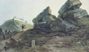 岩石和山修道院，中国 作者 乔治·钦纳里