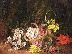 篮子里的春花 作者 乔治·克莱尔