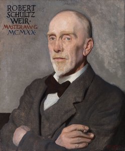 Robert W. Schultz Weir 的肖像 作者 乔治·克劳森
