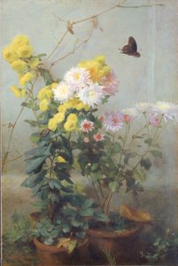 秋天的阳光，1880年。