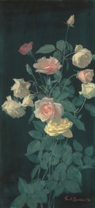 玫瑰，1878年。 作者 乔治·科克兰·兰丁