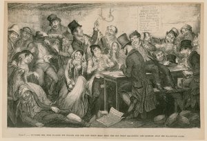 来自The Drunkard&39;s Children，1848 作者 乔治·克鲁克申克