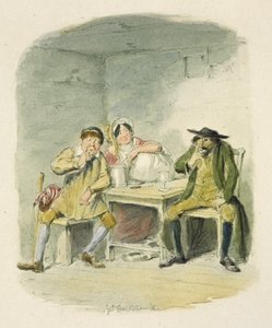 奥利弗-忒斯特》插图 作者 乔治·克鲁克申克