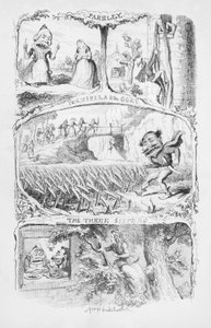 George Cruikshank 的 Pentamerone 插图（版画） 作者 乔治·克鲁克申克