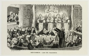 十一月 - 从乔治-克鲁克申克（George Cruikshank）的钢铁蚀刻版画到《漫画年鉴》的法律-生活保障：1835-1853 作者 乔治·克鲁克申克