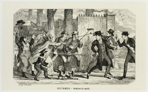 十月 - 从乔治-克鲁克申克的钢版画到《漫画年鉴》的辞职通知：1835-1853 作者 乔治·克鲁克申克