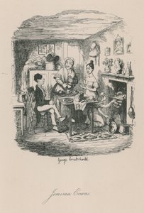 伦敦生活场景：Jemima Evans 作者 乔治·克鲁克申克