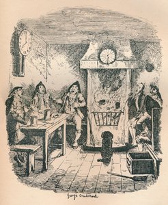 苏格兰围场，约建于1900年。 作者 乔治·克鲁克申克