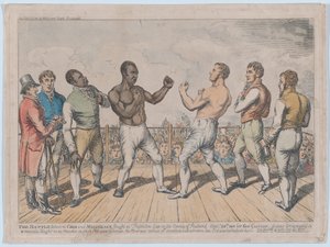 The Battle Between Cribb and Molineaux, September 28, 1811, October 3, 1811., October 3, 1811.