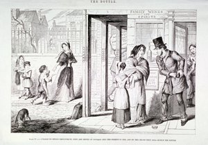 瓶子》，1847年 作者 乔治·克鲁克申克