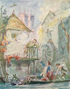 悲惨的女儿：1920，雅各布派俱乐部的散布，c1842，1913 作者 乔治·克鲁克申克