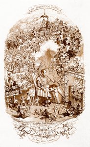 丘比特的胜利，19世纪。 作者 乔治·克鲁克申克
