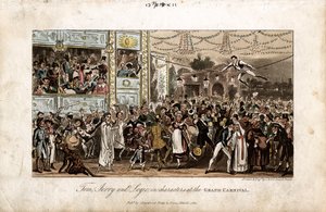 汤姆，杰瑞和逻辑在1821年的嘉年华会上 作者 乔治·克鲁克申克