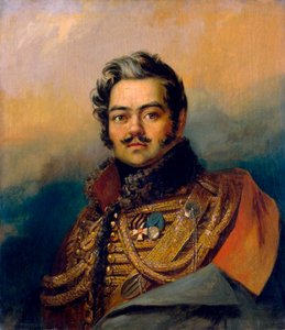 丹尼斯·达维多夫（Denis Davydov），俄国士兵和诗人，c1828年。