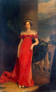 俄罗斯大公夫人玛丽亚-帕夫洛夫娜的肖像》，1786-1859，1822年。