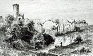Ponte della Badia，Vulci 作者 乔治·丹尼斯