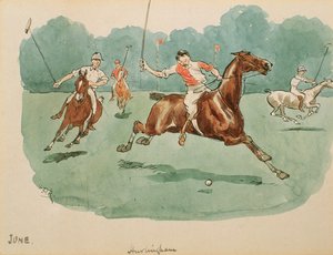 六月：Polo（笔墨和纸上写的）