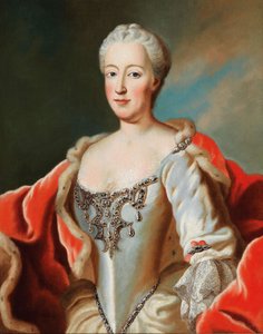 巴伐利亚公爵夫人玛丽亚-安娜-约瑟法1734-1776年，巴登-巴登的侯爵夫人。