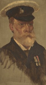 R. Germain 的肖像，第 4，c。 1920（面板上的油）
