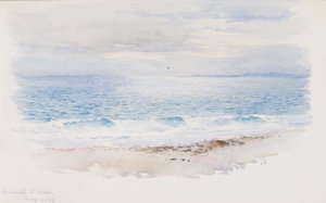 威尔士北部Criccieth，1899年。 作者 乔治·埃尔伯特·布尔