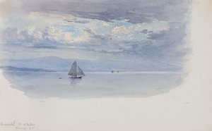 Criccieth, N. Wales, 约1899年。 作者 乔治·埃尔伯特·布尔