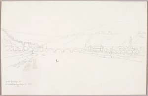 海德堡老桥 作者 乔治·埃尔伯特·布尔