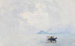 雨，贝拉吉奥，1898年。