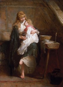 孤儿，1884年 作者 乔治·埃尔加·希克斯