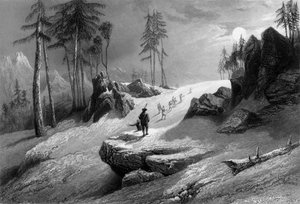 穿越乔尔山》，1838年。