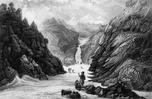 朱姆纳河的源头》，1838年。
