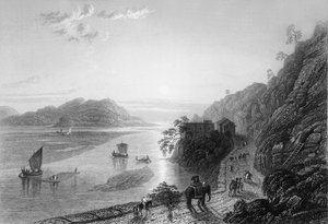 恒河进入赫德瓦附近的平原》，1838年。