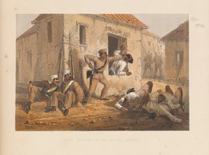 《发生在Subzee Mundee中的事件》，1857年 作者 乔治·弗兰克林·阿特金森