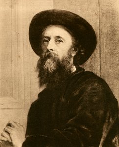 乔治·弗雷德里克·沃茨（George Frederic Watts），英国维多利亚时代的画家和雕塑家，1913年。 作者 乔治·弗雷德里克·沃茨